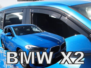 Deflektory okien BMW X2 F39 5D 2018→(+zadné)