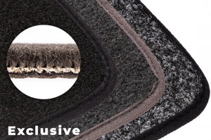 Textilné autokoberce Exclusive - Mini Cooper 3dver/5dver od r. 2013 →